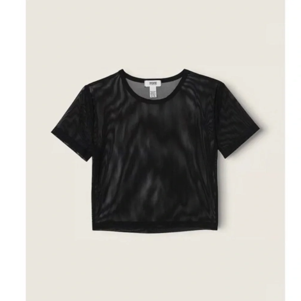 Victoria's Secret mesh short sleeve crop top - Picture 3 of 5